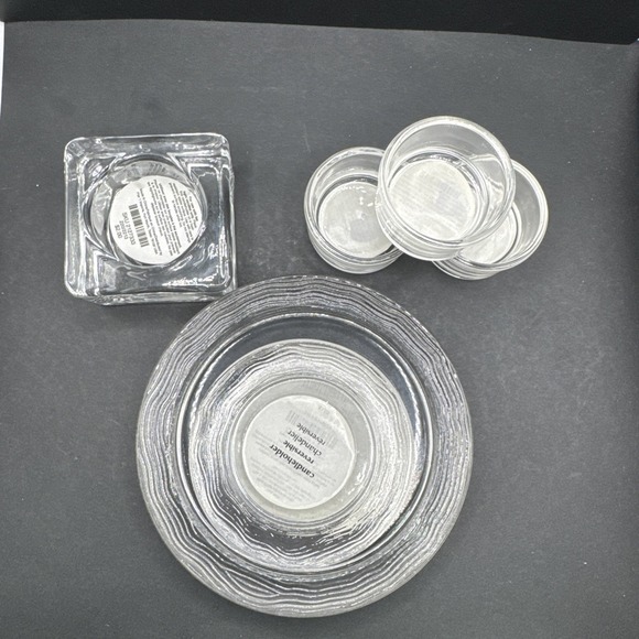 Candle Holders-Reversible And  Votive Lot‎ Of 6 - Picture 15 of 15